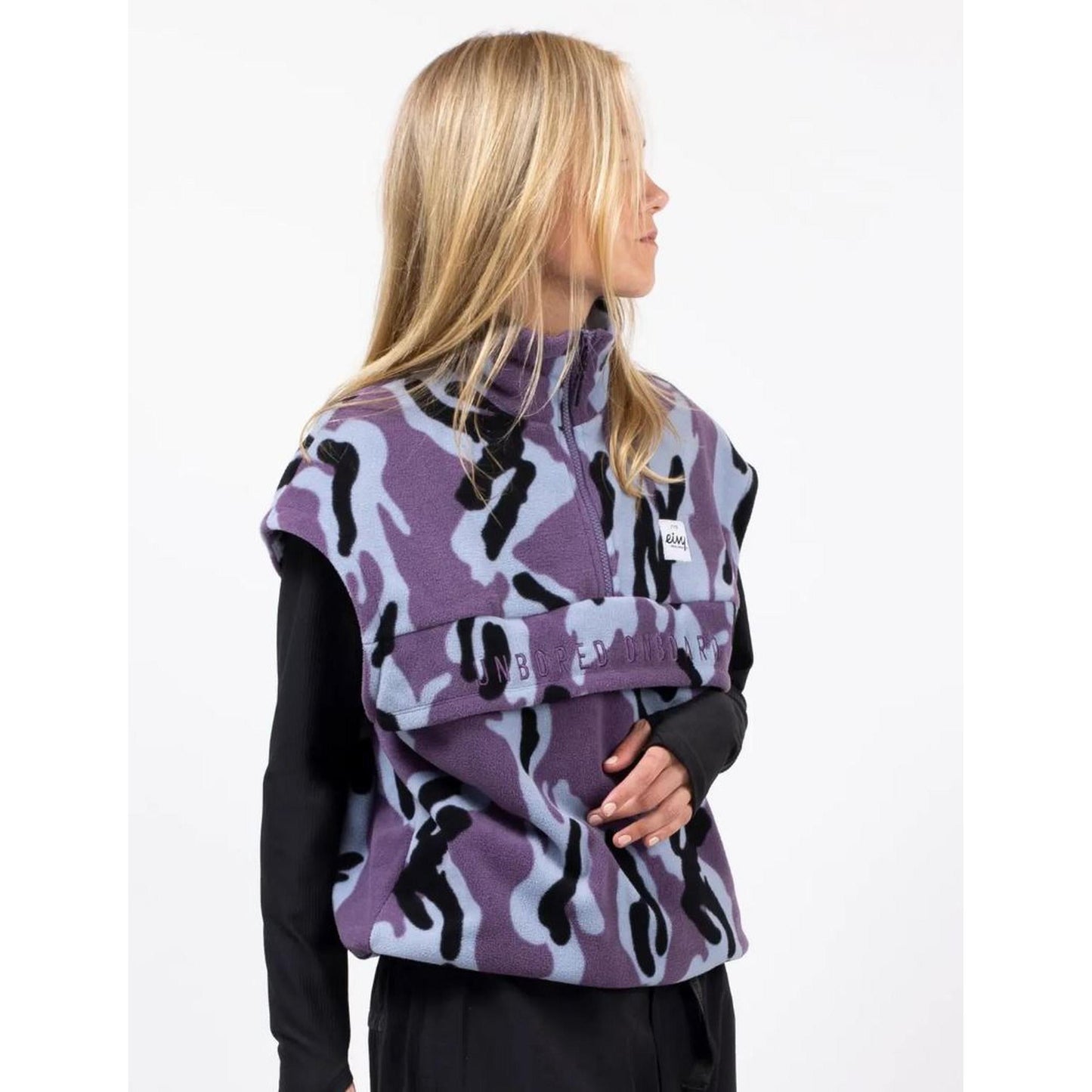 Eivy BALL FLEECE VEST Damen Weste / Fleecepullover Purple Stray
