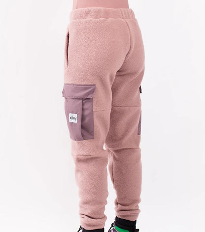 Eivy Cargo Sherpa Pants Faded Woodrose Hose Damen