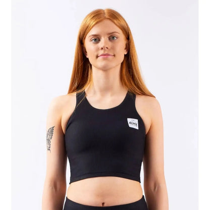 Eivy Cover Up Rib Top Black Damen Oberteil Schwarz