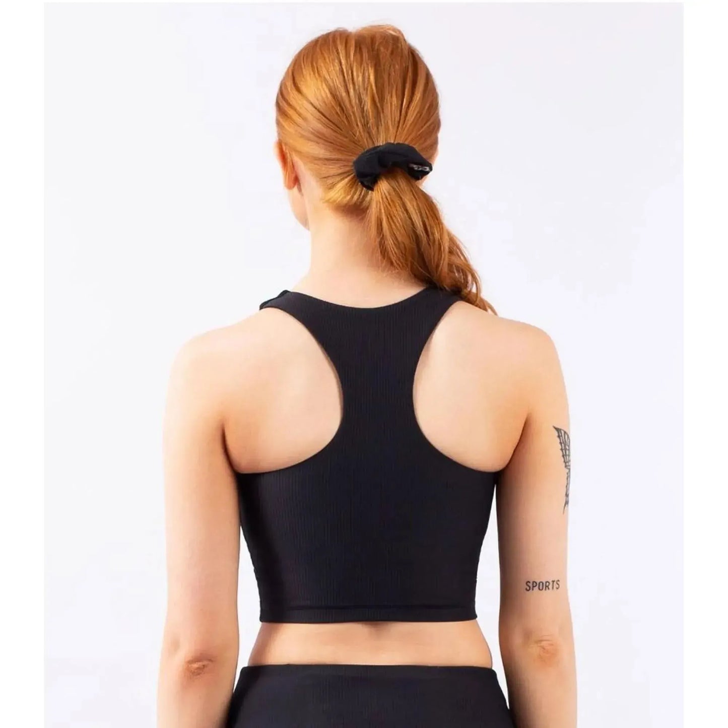 Eivy Cover Up Rib Top Black Damen Oberteil Schwarz