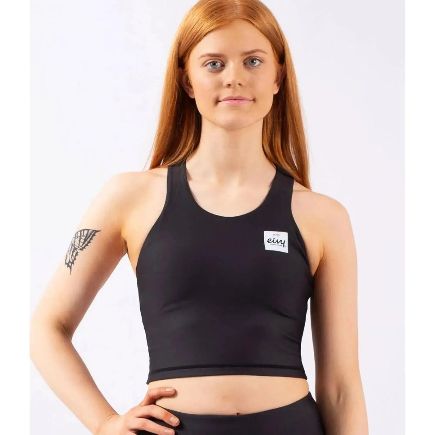 Eivy Cover Up Top Black Sport-Top für Women
