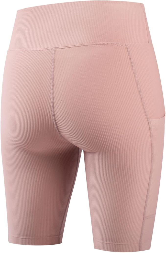 Eivy Venture Rib Biker Shorts Faded Woodrose