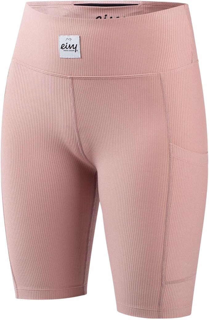 Eivy Venture Rib Biker Shorts Faded Woodrose