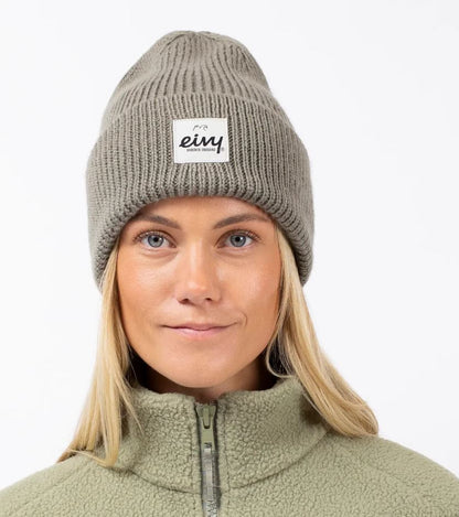 Eivy Easter Rib Wool Beanie Faded Oak