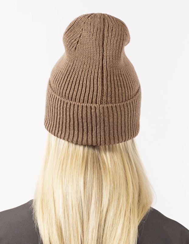 Eivy Easter Rib Wool Beanie Faded Coffee
