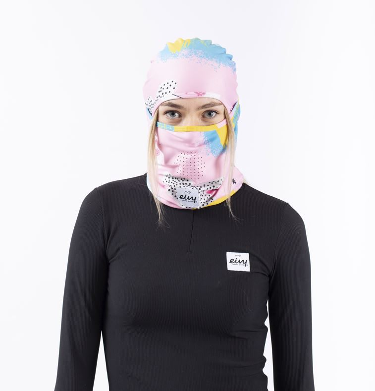 Eivy Hinge Balaclava Certain Shapes Damen Sturmhaube Neckwarmer