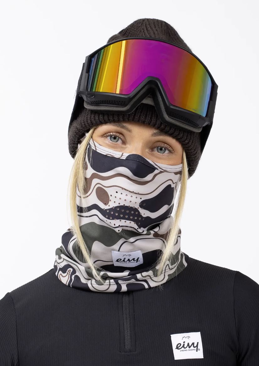 Eivy Hinge Balaclava Curve Camo Damen Sturmhaube Helmunterzieher