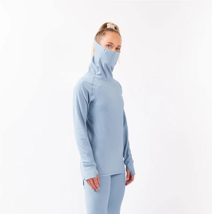 Eivy Icecold Gaiter Rib Top Faded Fog