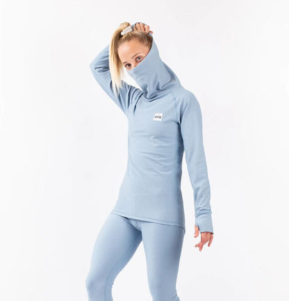 Eivy Icecold Gaiter Rib Top Faded Fog