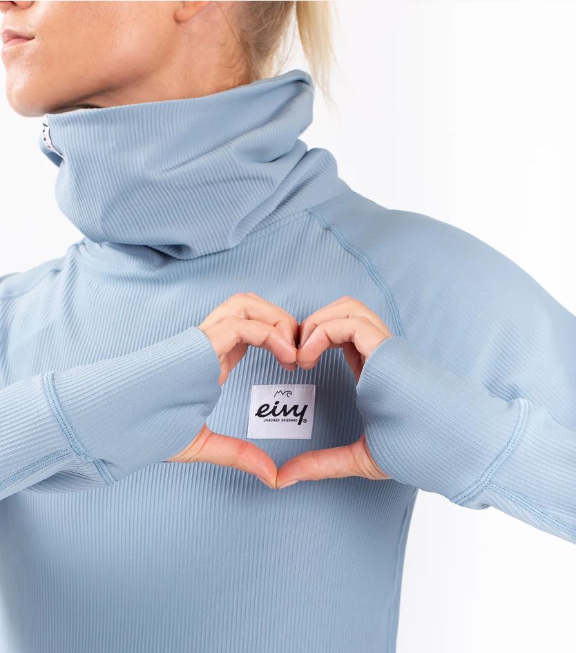 Eivy Icecold Gaiter Rib Top Faded Fog