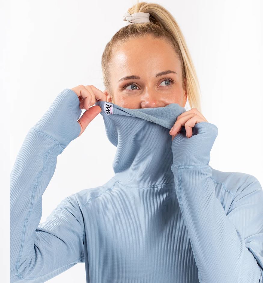 Eivy Icecold Gaiter Rib Top Faded Fog