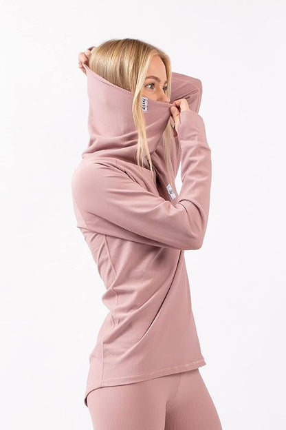 Eivy Icecold Gaiter Rib Top Faded Woodrose