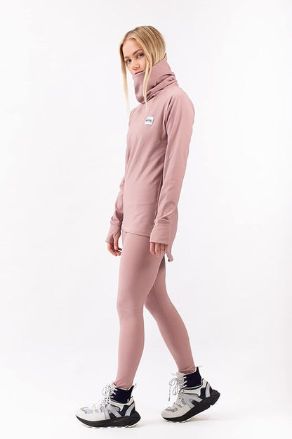 Eivy Icecold Gaiter Rib Top Faded Woodrose