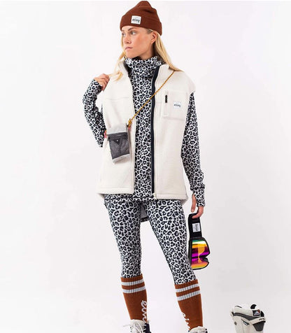 Eivy Icecold Gaiter Top Snow Leopard Damen-Funktionsshirt