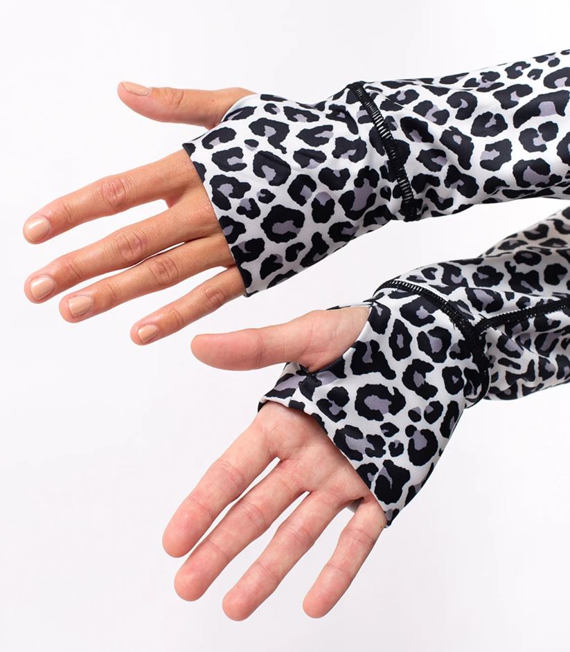 Eivy Icecold Gaiter Top Snow Leopard Damen-Funktionsshirt