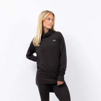 Eivy Icecold Wool Gaiter Rib Top Black