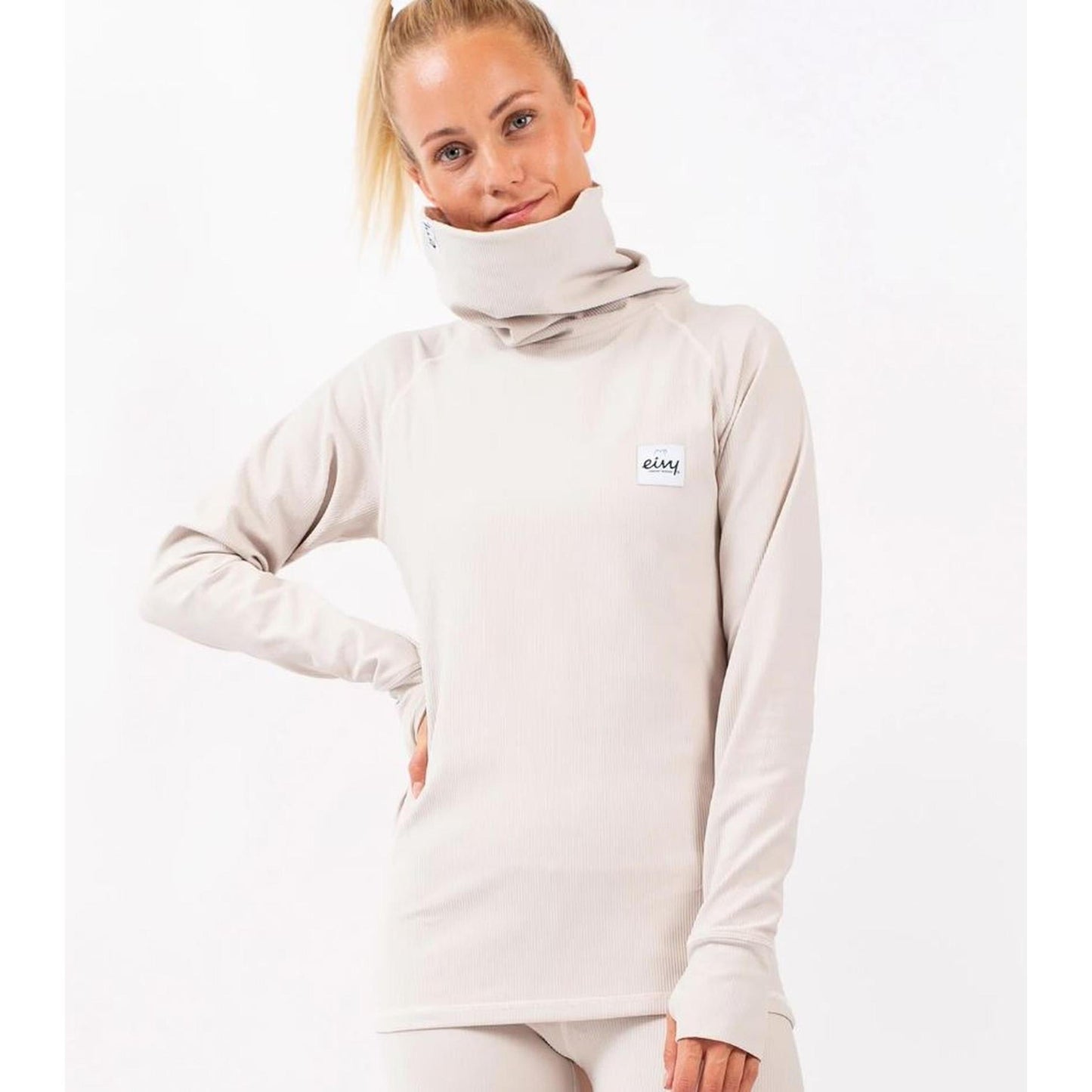 Eivy Icecold Rib Top Faded Cloud Funktionsunterwäsche  Funktionsshirt