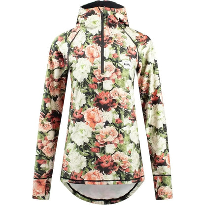 Eivy Icecold Zip Hood Top Autumn Bloom Damen Blumenmuster