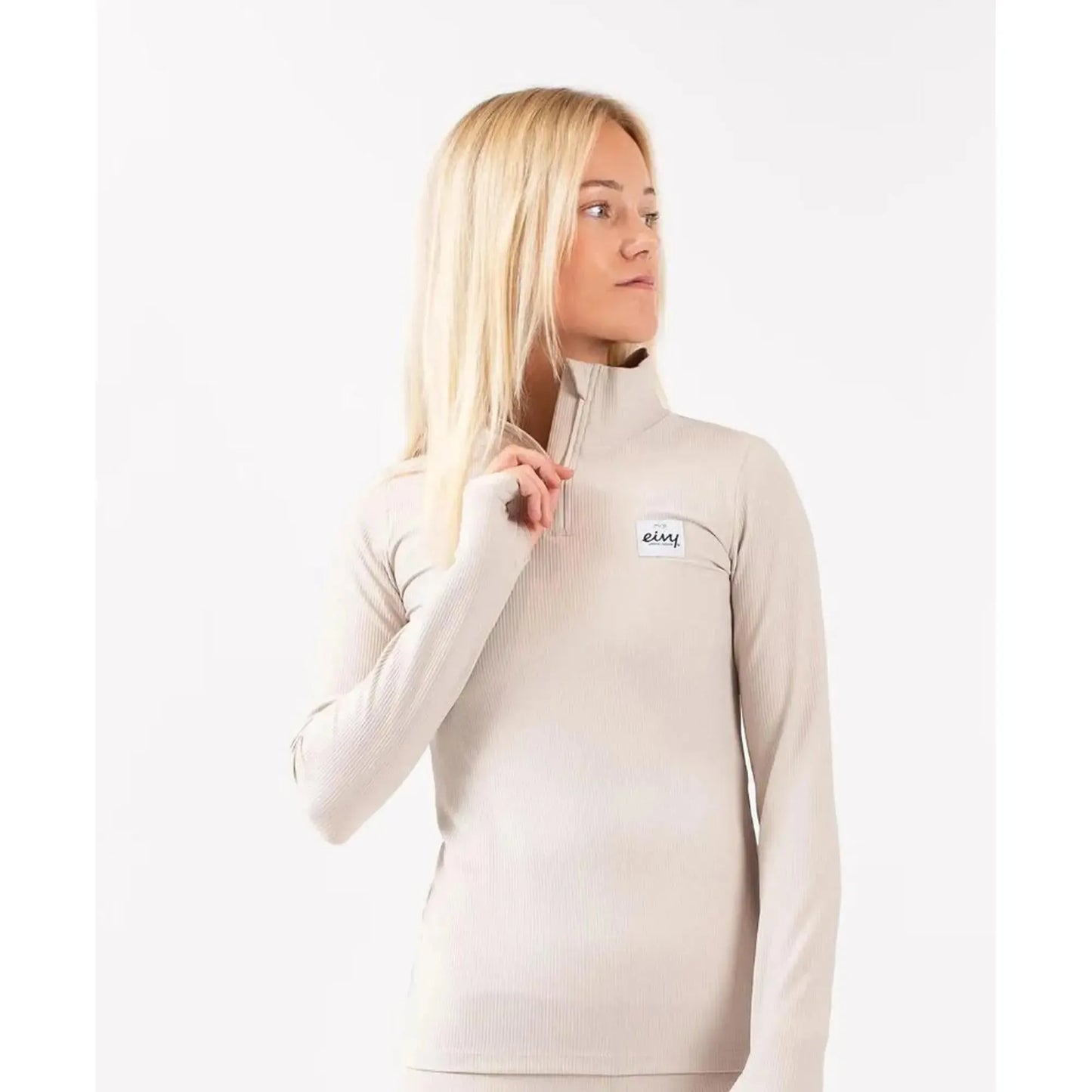 Eivy Journey Rib Top Faded Cloud  Longsleeve  Damen Langarm