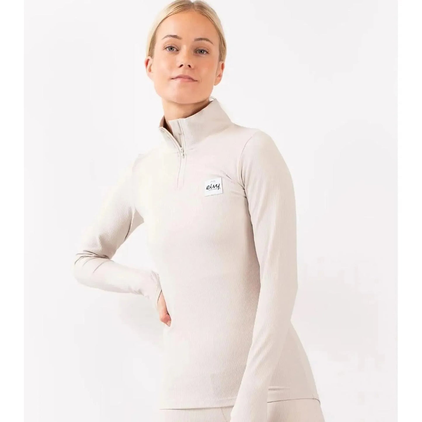 Eivy Journey Rib Top Faded Cloud  Longsleeve  Damen Langarm