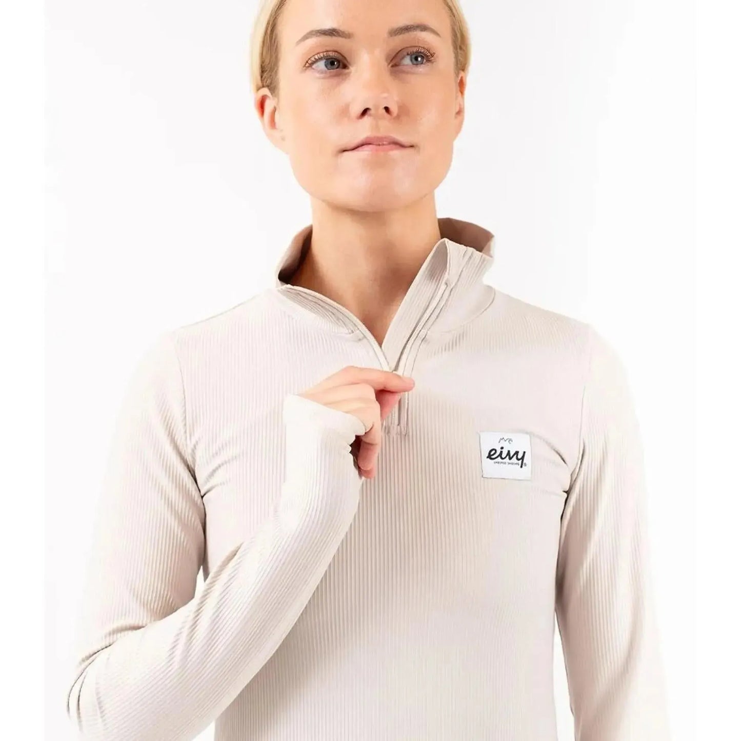 Eivy Journey Rib Top Faded Cloud  Longsleeve  Damen Langarm