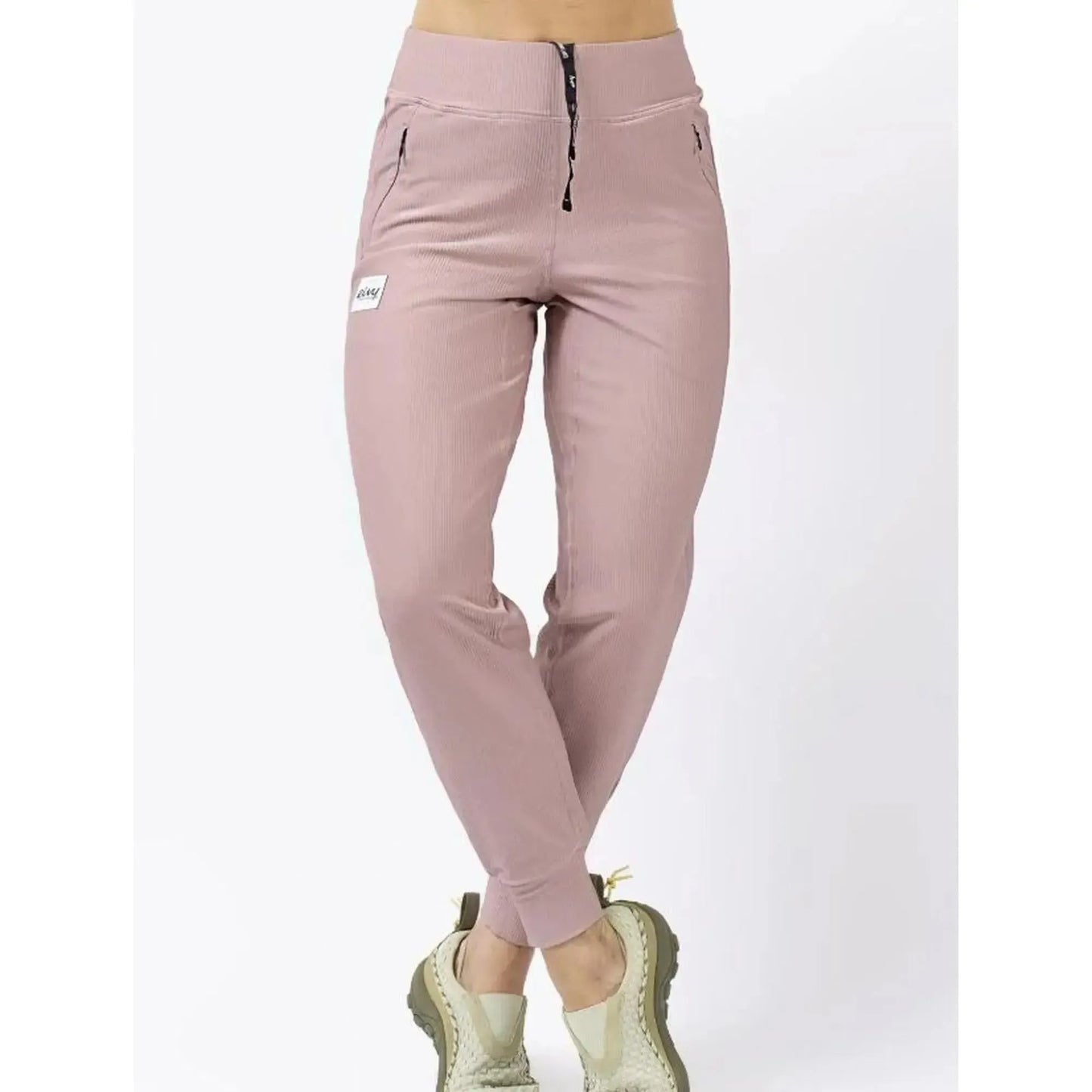 Eivy Journey Rib Travel Pants Faded woodrose Damen-Trainingshose Stretch-Hose Frauen