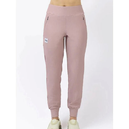 Eivy Journey Rib Travel Pants Faded woodrose Damen-Trainingshose Stretch-Hose Frauen