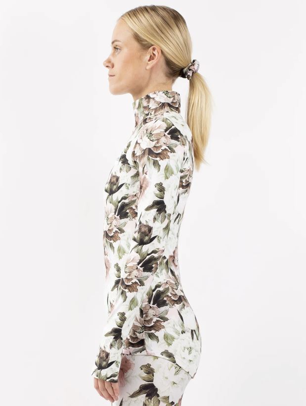 Eivy Journey Top Bloom Stylisches Damen-Funktionsshirt Blumenmuster