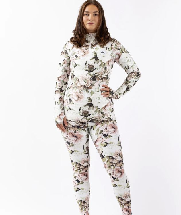 Eivy Journey Top Bloom Stylisches Damen-Funktionsshirt Blumenmuster