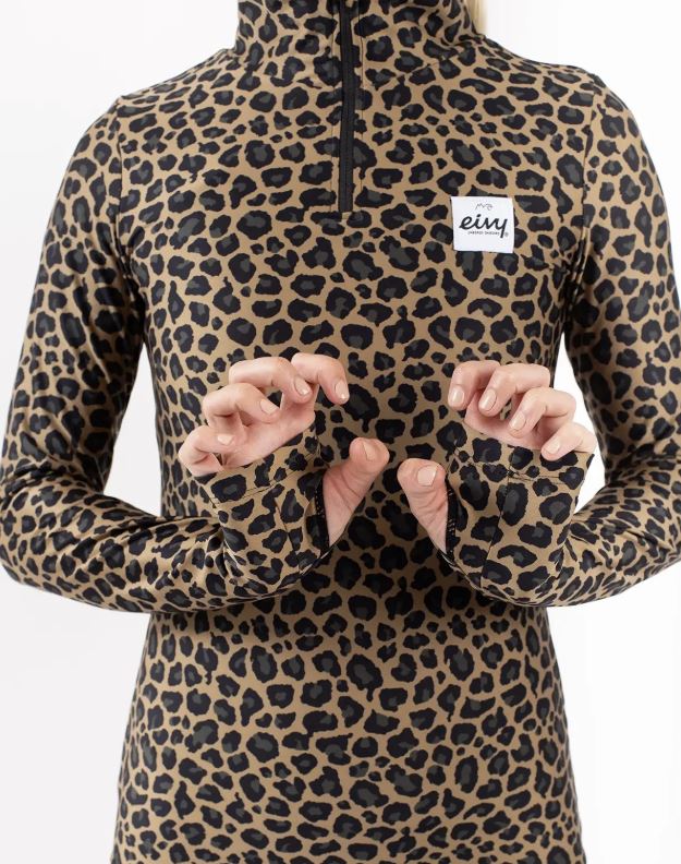 Eivy Journey Top Leopard hochwertigen Damen-Baselayer