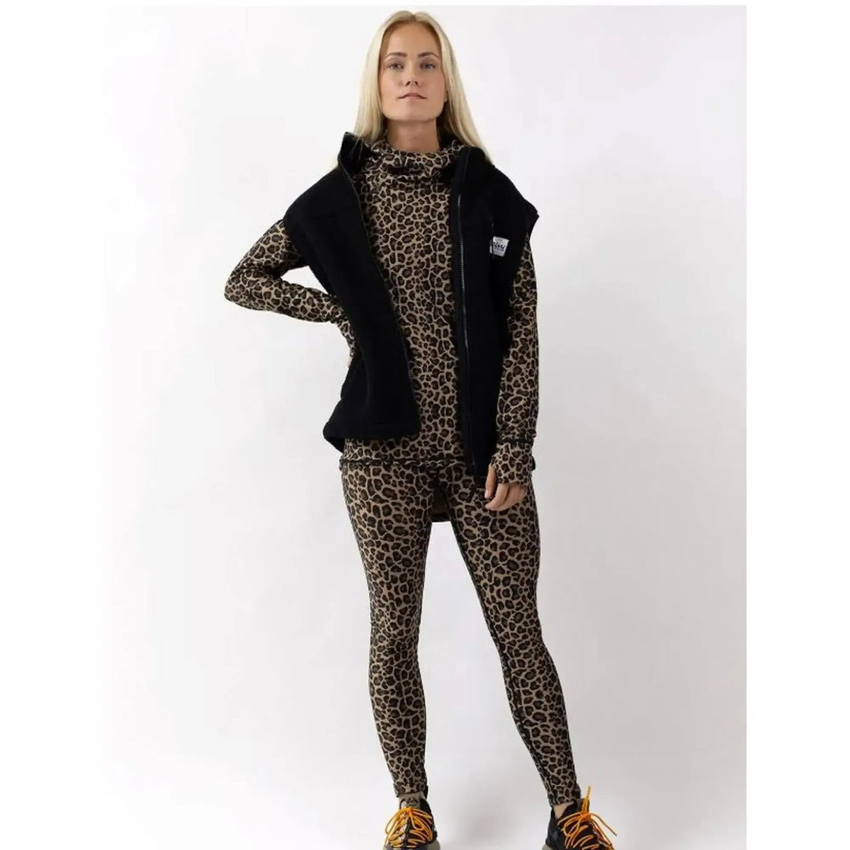 Eivy Lumberjackie Sherpa Vest Black Fleeceweste weiches Sherpa-Vlies-Nitrobags-Shop