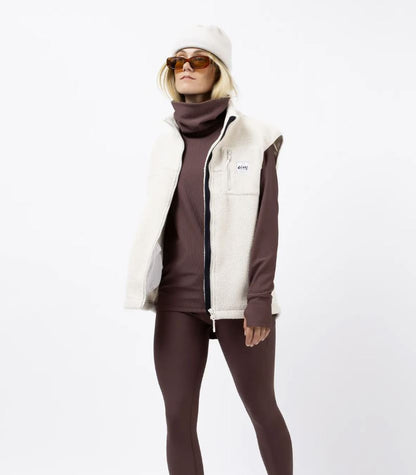 Eivy Lumberjackie Sherpa Vest Faded Cloud Weste Damen Jacke