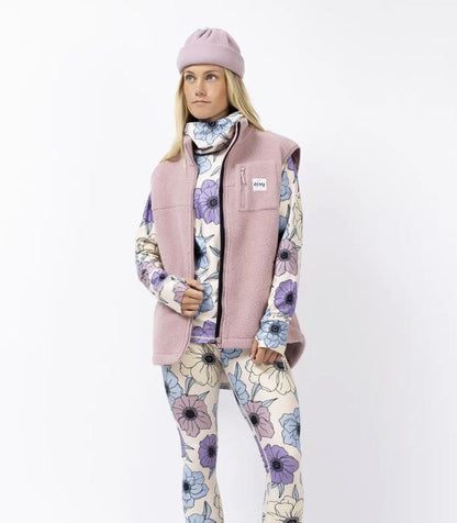 Eivy Lumberjackie Sherpa Vest Faded Woodrose