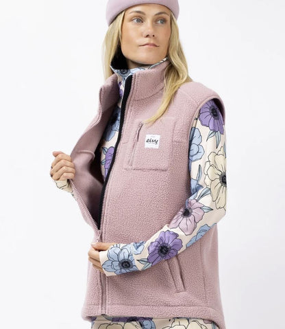 Eivy Lumberjackie Sherpa Vest Faded Woodrose