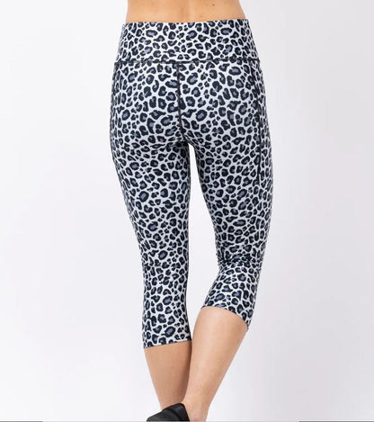Eivy Pocket Tights 3/4 Snow Leopard