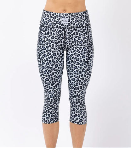 Eivy Pocket Tights 3/4 Snow Leopard