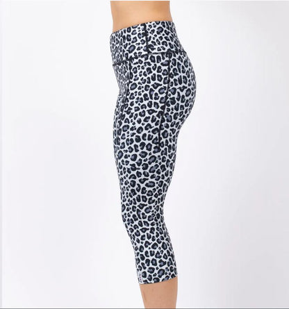 Eivy Pocket Tights 3/4 Snow Leopard