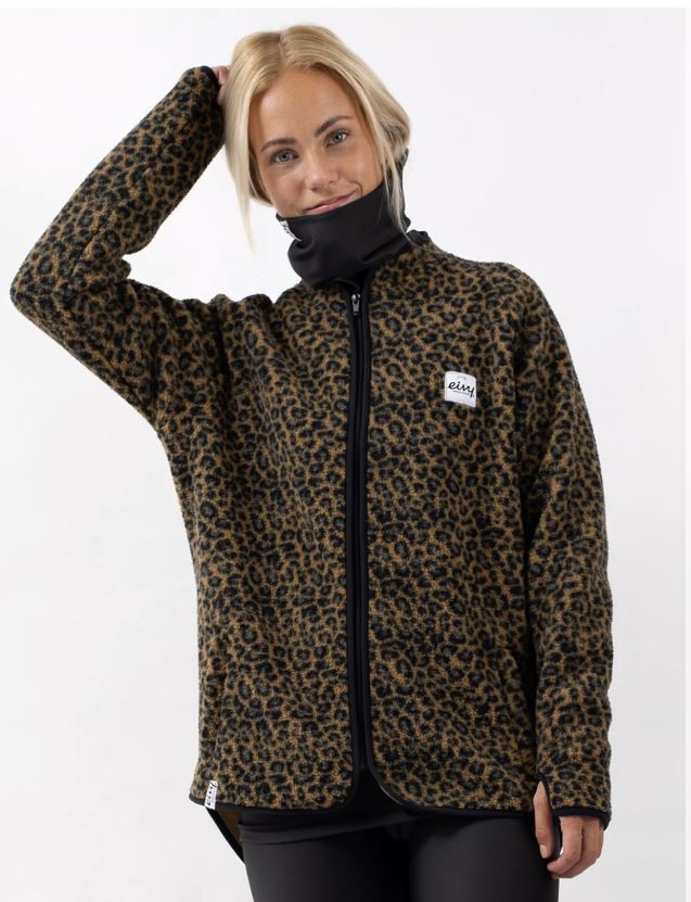 Eivy Redwood Sherpa Jacket Leopard