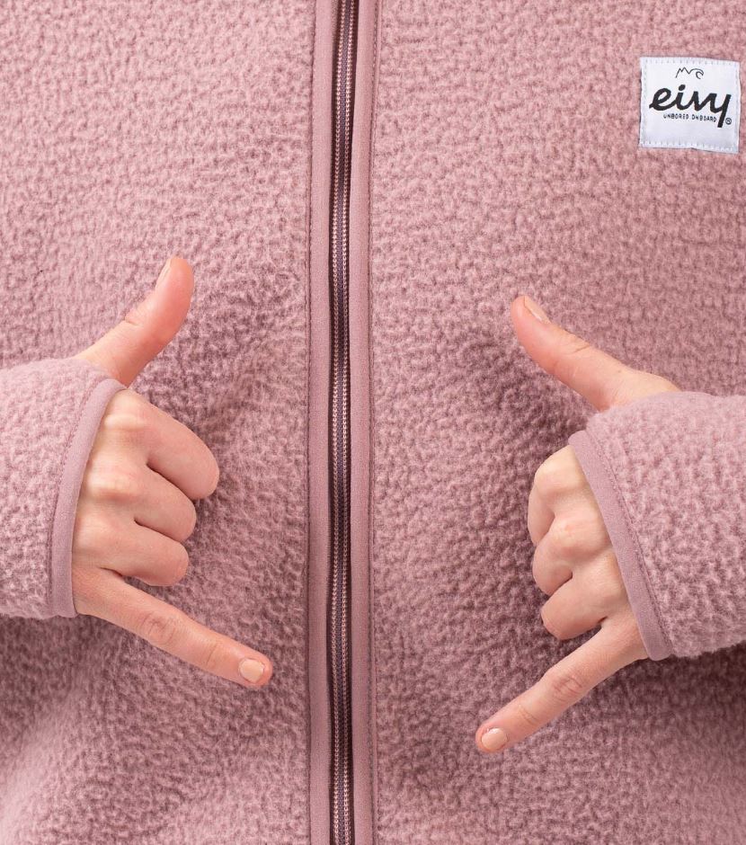 Eivy Redwood Sherpa Jacket Faded Woodrose