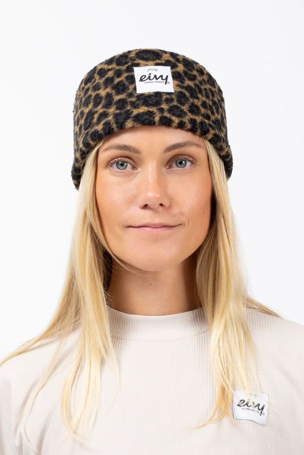 Eivy Throwback Sherpa Headband Damen Stirnband Leopard