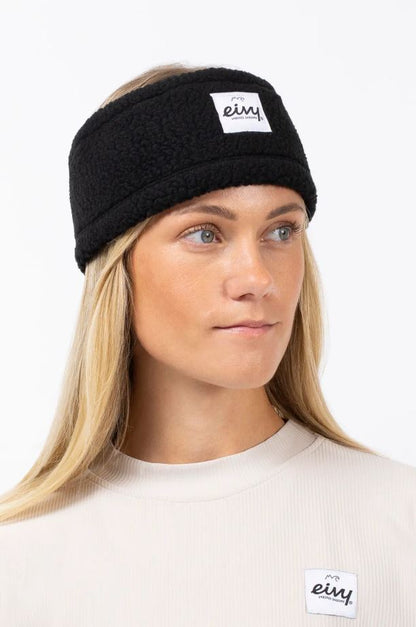 Eivy Throwback Sherpa Headband Damen Stirnband Black
