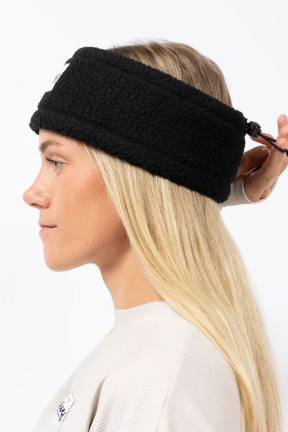 Eivy Throwback Sherpa Headband Damen Stirnband Black