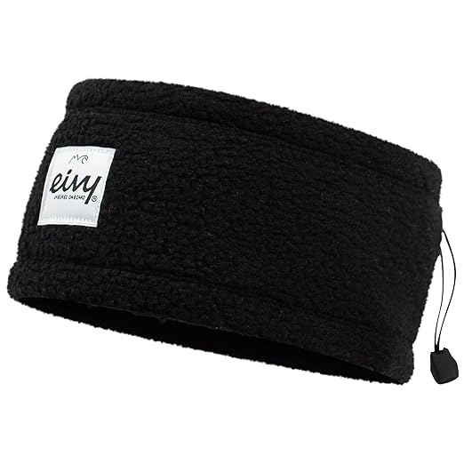 Eivy Throwback Sherpa Headband Damen Stirnband Black
