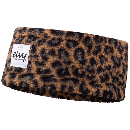 Eivy Throwback Sherpa Headband Damen Stirnband Leopard