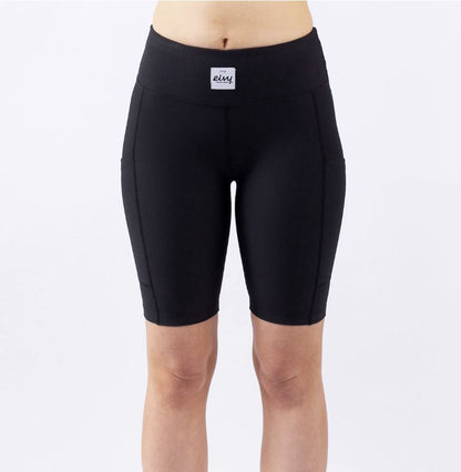 Eivy Venture Rib Biker Shorts Black Damen-Radhose