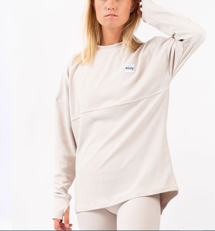 Eivy Venture Rib Top Faded Cloud langärmliges Funktionsshirt