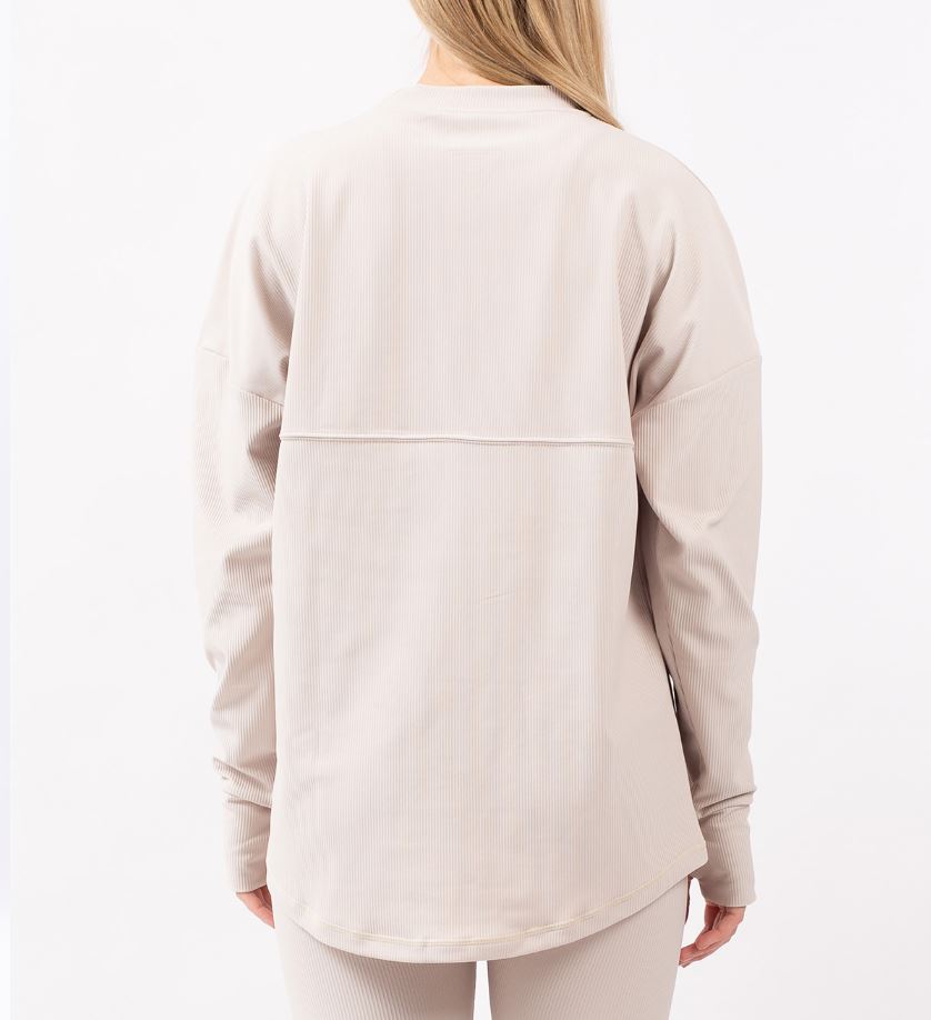 Eivy Venture Rib Top Faded Cloud langärmliges Funktionsshirt
