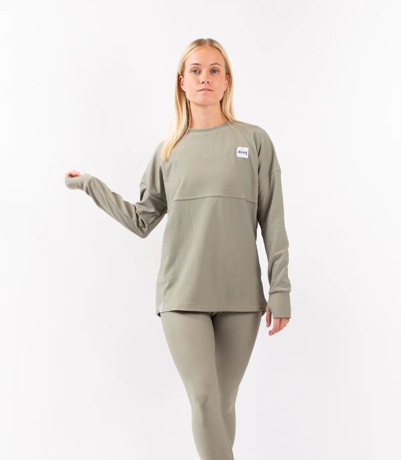 Eivy Venture Rib Top Faded Oak Damen / Women Langarmshirt