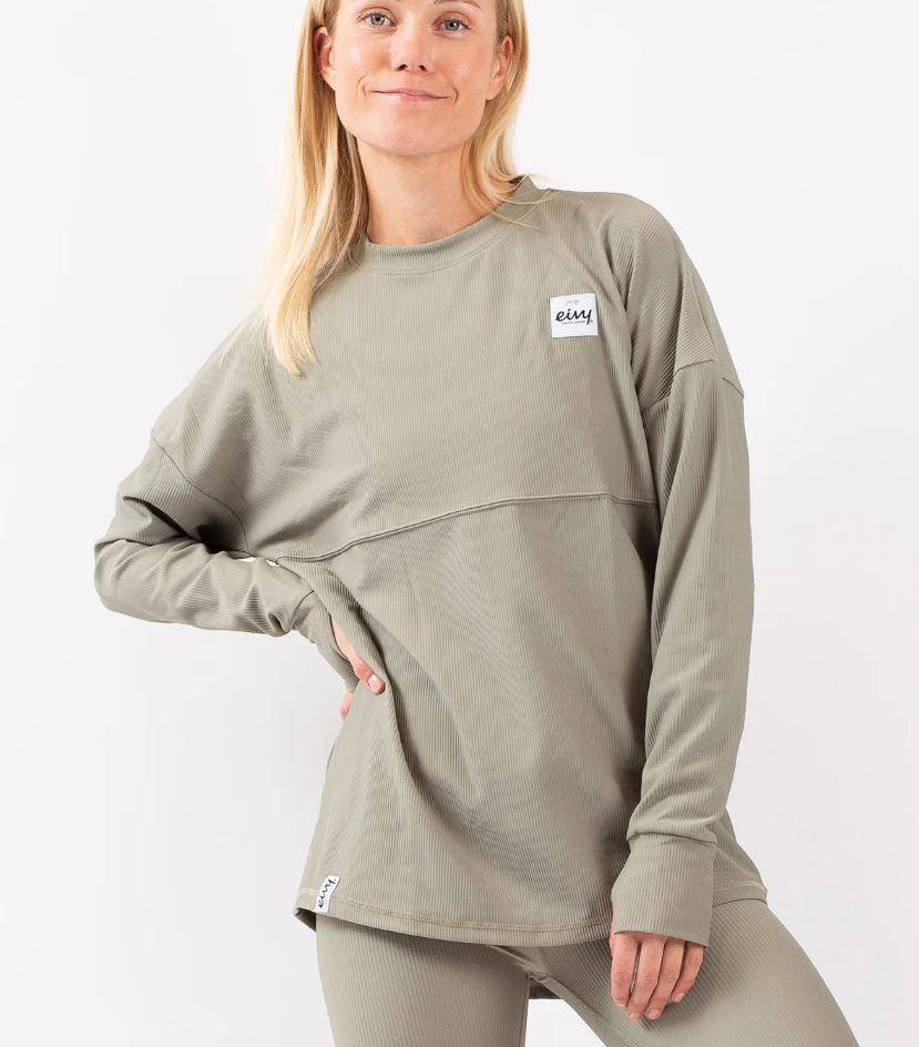 Eivy Venture Rib Top Faded Oak Damen / Women Langarmshirt