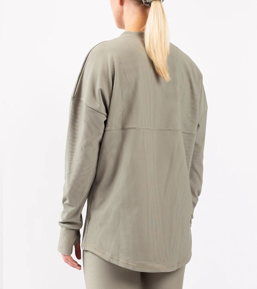 Eivy Venture Rib Top Faded Oak Damen / Women Langarmshirt